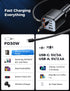 SUPERONE 99W 17 16 15 14 13 12, Retractable Car Charger, Car Phone Charger with Cables Fast Charging, USB C Car Charger