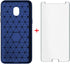 Samsung Galaxy J7 Star J7 Refine J7 2018 J7V V 2nd Gen J737V Phone Case with Tempered Glass Screen Protector