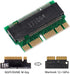 JSER 12+16pin 2014 2015 to M.2 NGFF M-Key AHCI SSD Convert Card for A1493 A1502 A1465 A1466