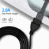 USB Wall Charger Adapter & Charging Cable Cord for JLab Go Ai Pop/Sport, Epic Air, JBuds Air/Sport