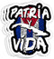 Patria Y Vida Cuba Gift Decorations - 4x3 Vinyl Stickers, Set of 3 Laptop Decal, Water Bottle Sticker