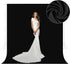 Ximaoy 5 6.5 Black Backdrop for Photography x Ft,Black Background Sheet for Photography,Photo Backdrop Curtain