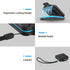 JJC 12 Slots Portable SD Micro SD Memory Card Case, Water-Resistant Anti-Shock Storage Organizer for 8 Micro SD & 4 SD