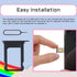 iPhone 13 Black SIM Card Slot Replacement Single SIM Version Card Tray Holder Adapter with Repair Tool Kit A2631 A2633