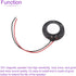 DMiotech 4 Pack Mini DIY Magnetic Speaker, 1W 8 Ohm, 15mm Diameter Internal Replacement Loudspeaker for Mobile Phone
