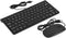 Wired Keyboard and Mouse, Ultra-Thin USB Keyboard Optical Mouse Combo Set with Number Pad for Laptop, PC, Desktop