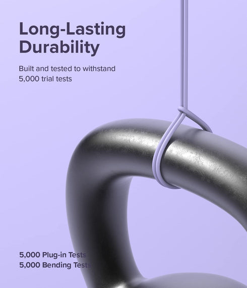 Ringke USB C to Lightning Charger Cable (2M / 6.56 FT) for Fast Charging, High Speed Data Transfer Pastel Cord