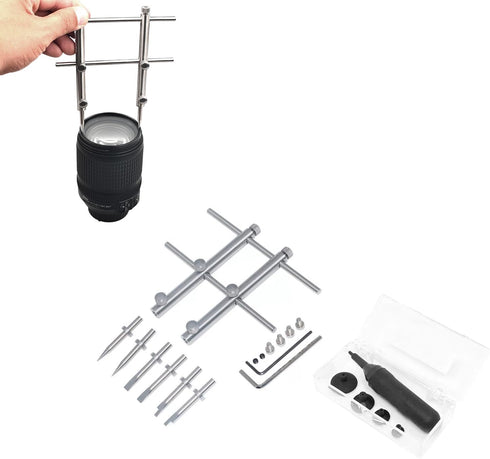 SNLxStudioz Lens Spanner Wrench Kit with Suction Cup Tool - 303 Stainless Steel