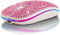 Bling Dazzling Bluetooth Mouse, 2.4GHz Rechargeable Wireless Slim Mouse with USB Receiver, Great Gift for Her