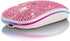 Bling Dazzling Bluetooth Mouse, 2.4GHz Rechargeable Wireless Slim Mouse with USB Receiver, Great Gift for Her