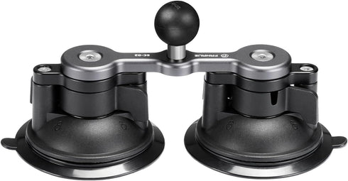 FANAUE Universal Car Phone Mount - Heavy-Duty Sticky Gel Suction Cup with 25mm