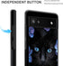 CARLOCA Google Pixel 7a Case, Black Mumbai Clivia Cat, Hard Acrylic Shockproof Phone Case