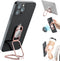 360° Rotation Phone Ring Holder, Metal Grip for Magnetic Car Mount, Compatible with Most Smartphones