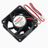 Wathai 60mm x 25mm 12V Waterproof Small Fan, High Speed DIY Cooling for RV Refrigerator, Computer Case, IP67