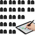 ECNHIVE Stylus Tip Replacement 30 Pcs, 0.2'' & 0.28'' High Sensitivity Precision Silicone