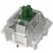GATERON KS-9 Green Clicky Keyboard Switches, RGB LED 3 Pin Key Switches for MX Mechanical Keyboard (35PCS)