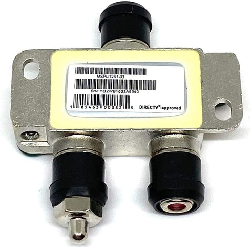 Directv SWM Approved 2-Way Wide Band Splitter, 2-Pack