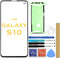 Outer Lens Screen Front Glass Replacement for Samsung Galaxy S10 G973 G973F/DS G973U G973W G9730 Series, 6.1" (Black)