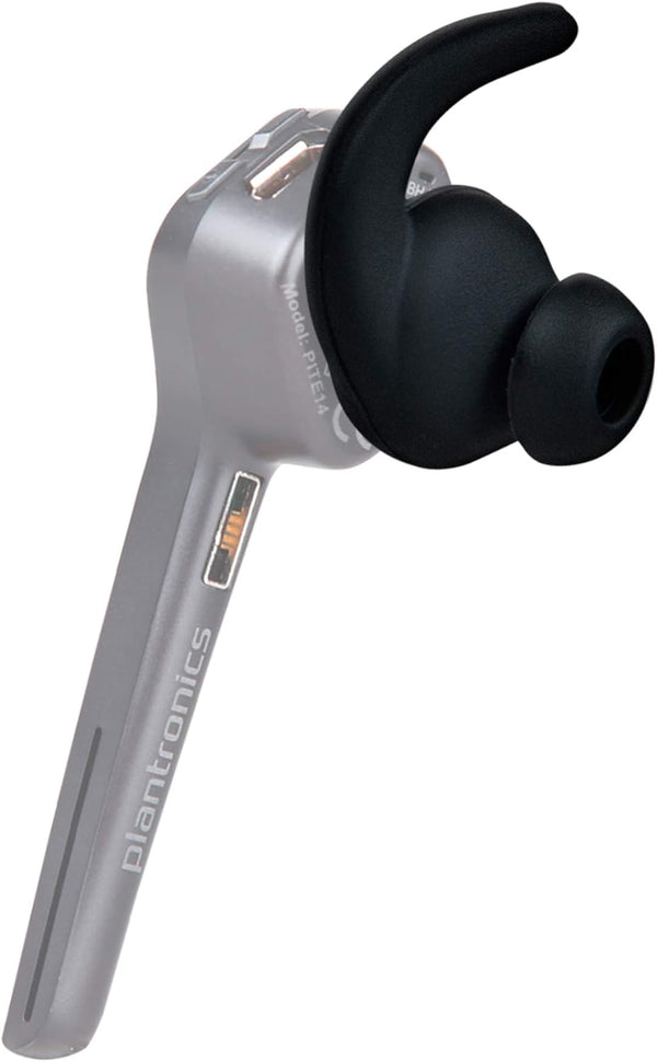 In-Ear Replacement Ear Tips, Compatible with Plantronics Poly Voyager 3200/Edge, Medium - 3pcs