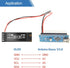 MakerFocus 2pcs 0.91 Inch I2C 128 32 SSD1306 Pi/ESP32 IIC OLED Display Module x Pixel Driver Self-Luminous Display