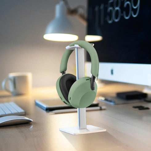 Cactus Green Silicone Case for Sony WH-1000XM5 Wireless Headphones - Protective Cover for Sony XM5