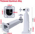 Surveillance Security Camera Mount Bracket, Aluminum Alloy Compatible with Arlo Pro 2 3, 2 Pack