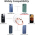 Cell Phone Ring Holder, 360° Rotation Transparent Finger Ring Kickstand, Clear Compatible with Most Phones, 2 Silver +