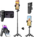 Busdebon 4 in 1 Mini Selfie Stick for iPhone, Portable Compact Pocket Selfie