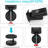 Silicone Skin for Ring Stick Up Cam Pro, Waterproof Cover (Black, 1 Pack)