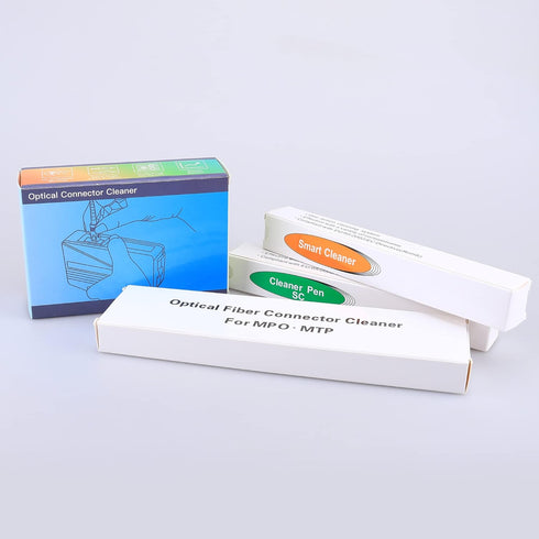 FTTH Fiber Pen Tool - 2.5mm LC MU 1.25mm SC FC ST LC Connector Optical Fiber Cleaning Box