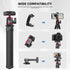 Flexible Phone Tripod for GoPro, Mini Camera Stand with Remote, Tripod Holder for iPhone Samsung Streaming