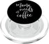 Mama Needs Coffee Lover Mom PopSockets MagSafe PopGrip for iPhone, Mothers Day Christmas Birthdays