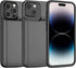 JCK Battery Case for iPhone 14 Plus/Pro Max/13 Pro Max/12 Pro Max, 7000mAh Portable Charging Case, Black