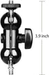 SLOW DOLPHIN w/1/4 3/8 (2 Super Clamp and Thread with Cool Double Ballhead Arm Adapter Bottom Clamp for DSLR