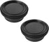 Nikkor Rear Lens Cap + Camera Body Cover for Nikon D7500, D7000, D850, D810, D800, D750, D3500, D3400, D3300, D3200,