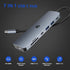 TOTU 100W 2 3.0, 3.0, USB C Hub, USB C Docking Station, Docking Station with Multiport Adapter HDMI, USB C Hub, PD, USB