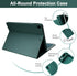 SOPPY Keyboard Case with Mouse for iPad, Bluetooth Keyboard for iPad 9th/8th/7th Gen, Detachable Keyboard, Dark Green