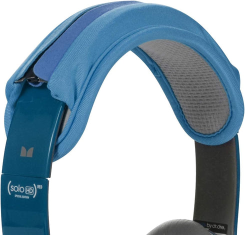 TXEsign Universal Replacement Headband Cushion Pad Cover for ATH M50X, QC 35i/35ii, QC25, Solo 2/3 Headphones (Blue)