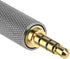 Geekria 3.5mm to 2.5mm Audio Adapter, Aluminum Alloy, Gold-Plated Pins for Player and Amplifier