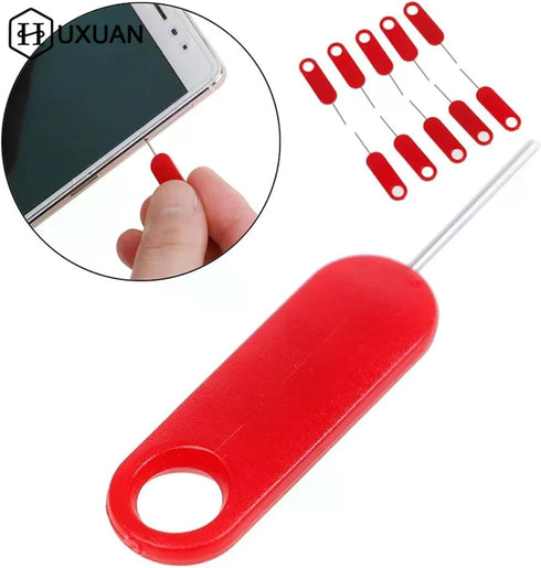 WENLIANG 10pcs Sim Card Tray Pin Ejecting Removal Needle Opener Ejector For General Mobile Phone