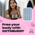 Silicone Suction Phone Case Adhesive Mount, Hands-Free Strong Grip Holder for Selfies & Videos, iPhone & Android (Baby