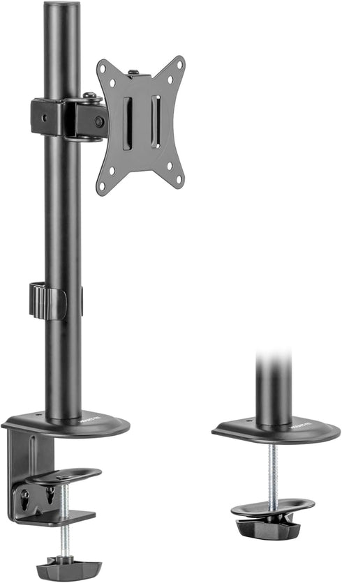 Mount-It! Single Monitor Desk Mount Computer Screen Stand with Full Motion Adjustability