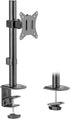 Mount-It! Single Monitor Desk Mount Computer Screen Stand with Full Motion Adjustability
