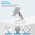 YXLILI 360 iPhone14/13/12/11 iPad(4-12.9 inch) Foldable Phone Stand Adjustable Angle Height Cell Phone Holder for Desk