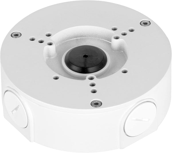 PFA130-E Water-Proof Junction Box for Dahua Bullet and Eyeball Cameras, White, Pack of 1