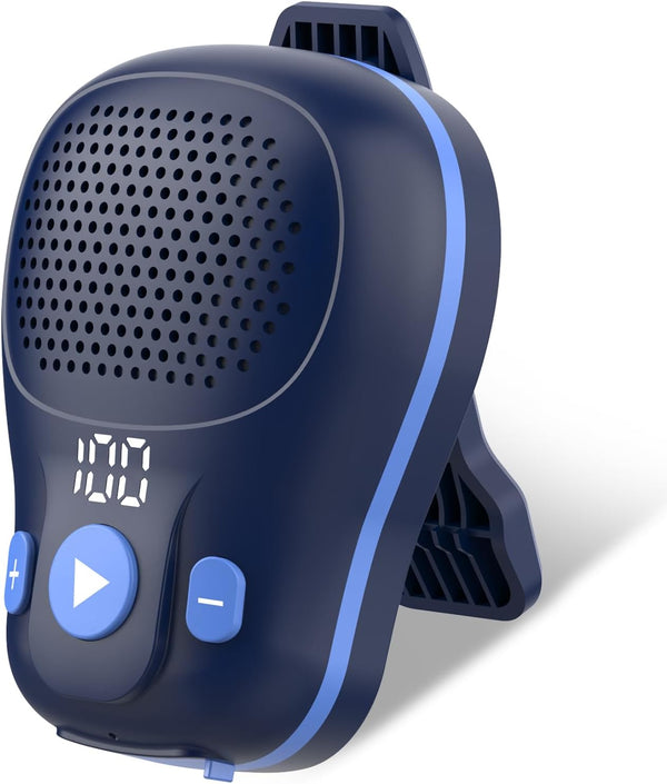 ZYHKON Wearable Bluetooth Speaker, Clip-on Wireless Portable Speakers, IP56 Waterproof Clip Speaker Up