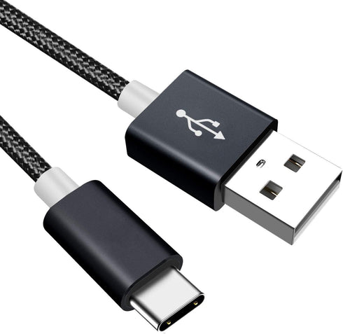 Replacement USB C Charging Cable for LG TONE Style HBS-SL5/HBS-SL6S/HBS-XL7 Stereo Headset, 5ft Black