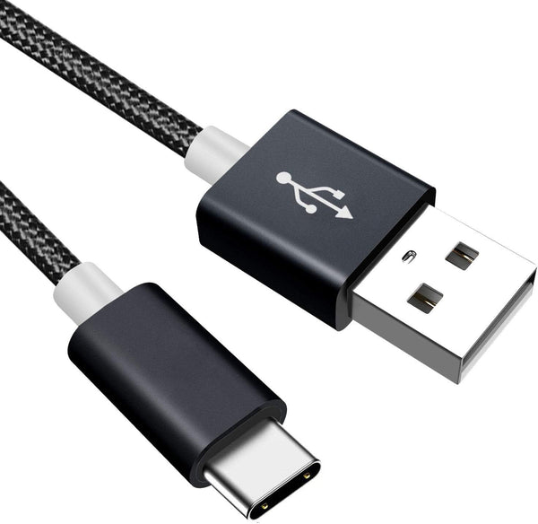 Replacement USB C Charging Cable for LG TONE Style HBS-SL5/HBS-SL6S/HBS-XL7 Stereo Headset, 5ft Black