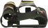 Nikon D7000 Protective Case Skin Covers, Silicone Shell for Nikon D7000 Camera Accessories, Black (Camouflage)