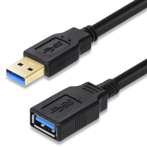 XBOHJOE USB 3.0 Extension Cable 15FT USB Cable High Speed 3.0 USB Extender